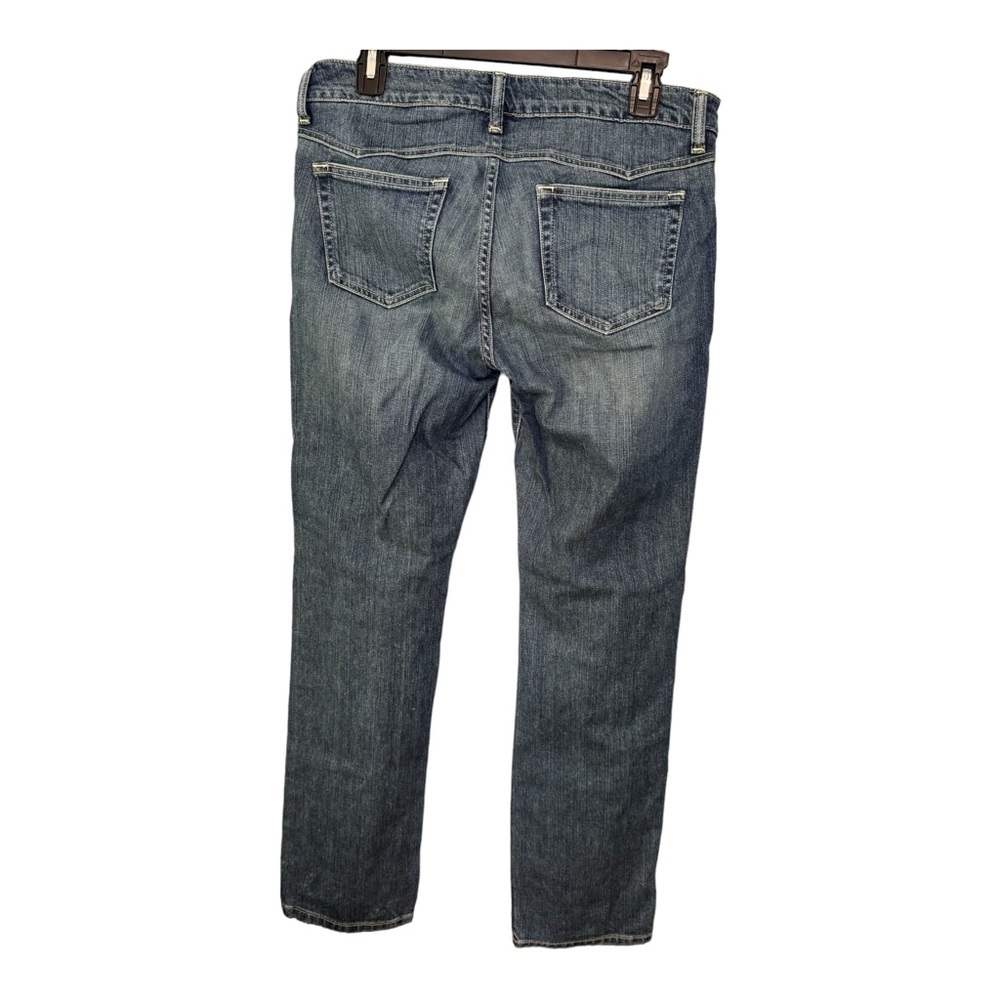 Gianni Bini Mid Rise Straight Leg Jeans Medium Wash. Size 30 (30x30) - Picture 6 of 12